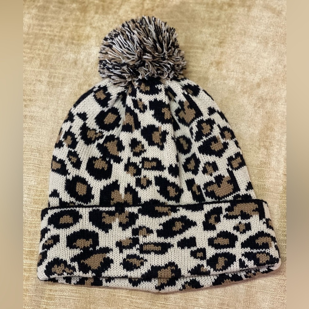 Leopard Beanie